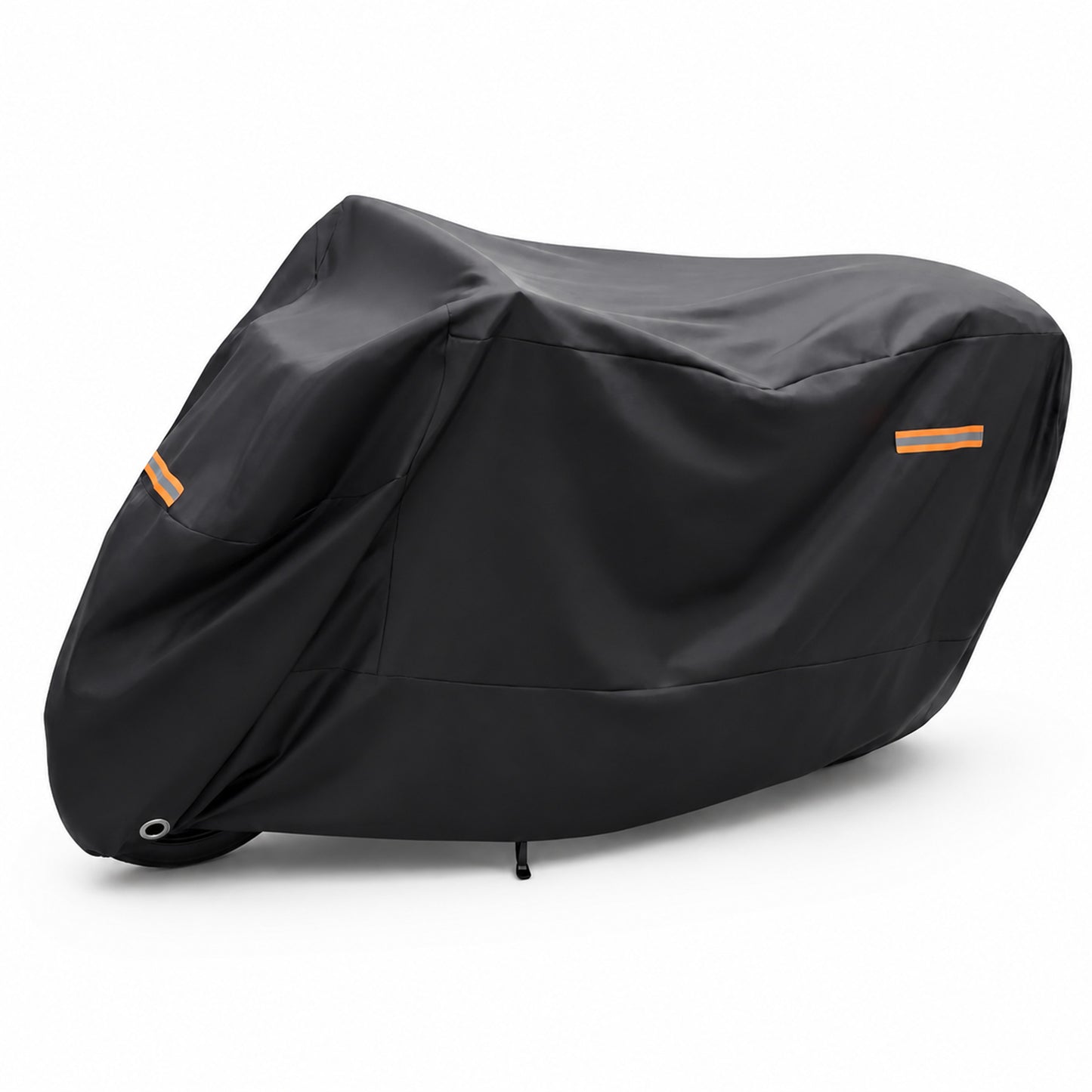 Fatato Motorcycle Cover Waterproof Outdoor, 210D Oxford Cloth Silver Coated Universal Motorcycle Cover