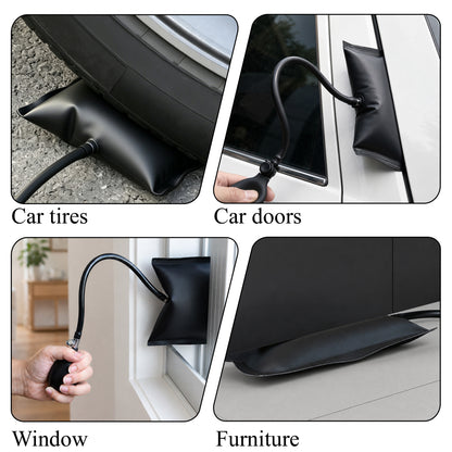Fatato Portable Car Repair Tool Kit, 22-Piece Foldable Long Handle Carbon Steel Hooks, Wrenches, and Accessories for Daily Vehicle Maintenance
